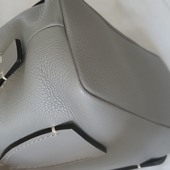 COPY - Chloe Daria Small handbag in Gray leather - Picture 6 of 16